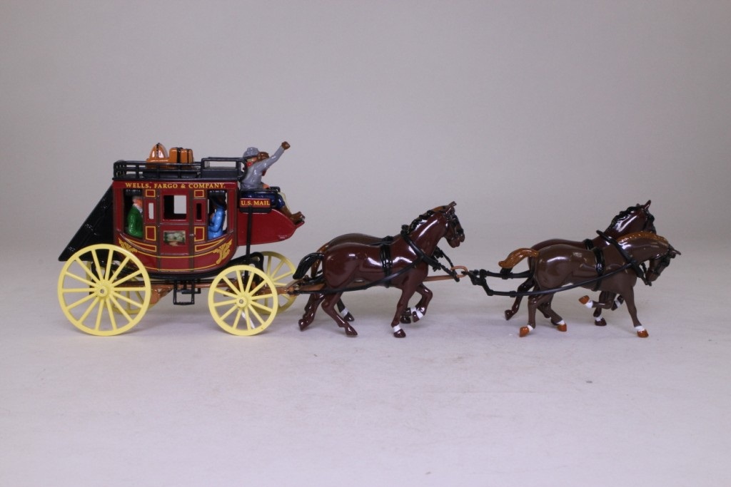 Matchbox Collectibles YSH03; 1875 Stagecoach; Wells Fargo